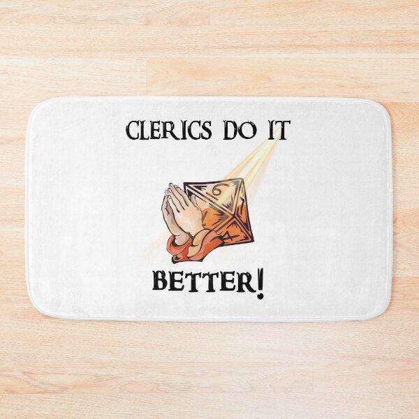 Item preview, Clerics do it 1d8 better designed and sold by Digital-Cultist.