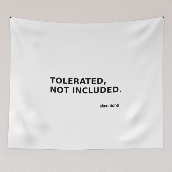 Item preview, akcentone - Tolerated, Not Included. designed and sold by akcentone.