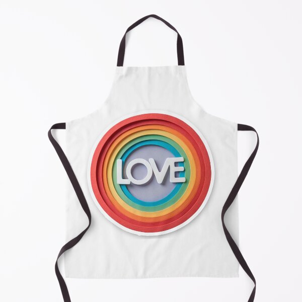 Item preview, A paper cut out of a circle with the word love on it designed and sold by elkuni.