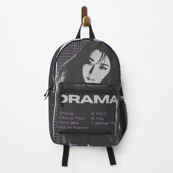 Item preview, Aespa Giselle Kpop Drama Purple Vintage Poster Design designed and sold by Ktinn.