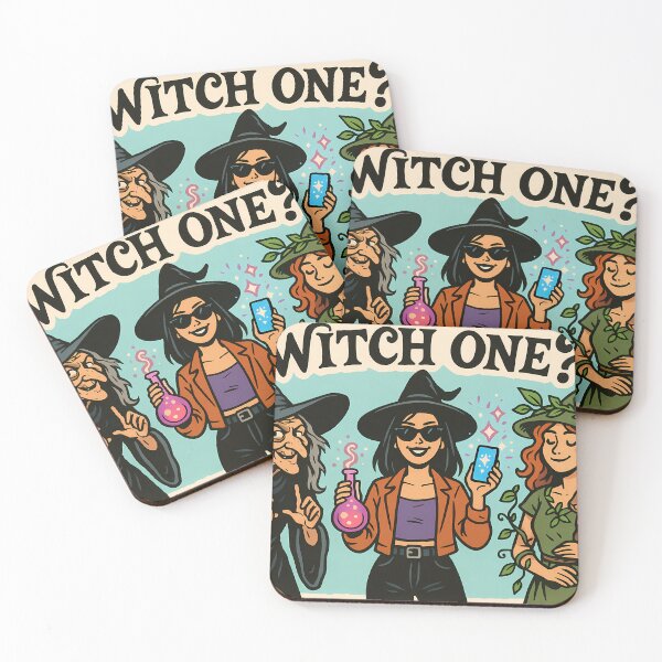 Item preview, Witch One? – Three witches, three styles designed and sold by PixelForge.com.de.