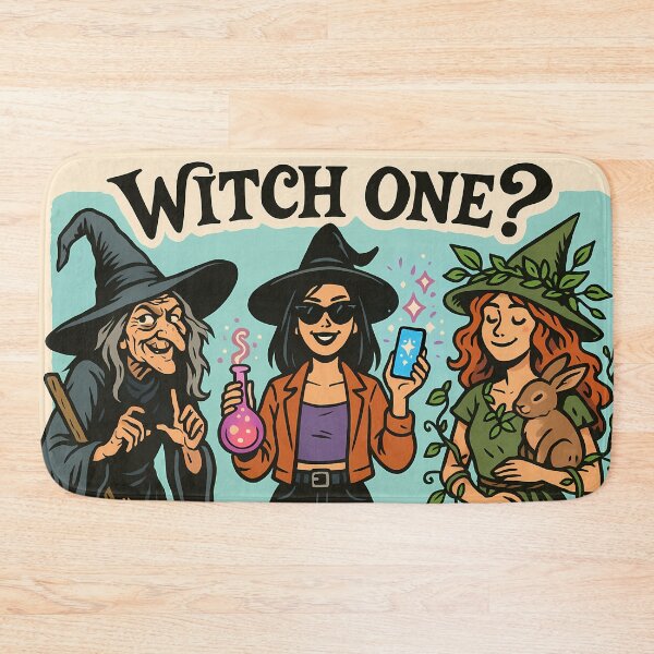 Item preview, Witch One? – Three witches, three styles designed and sold by PixelForge.com.de.