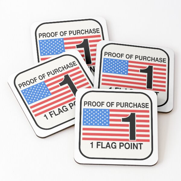 Item preview, G.I. Joe Flag Points | Vintage Proof of Purchase Tribute Design designed and sold by C-Collectible.