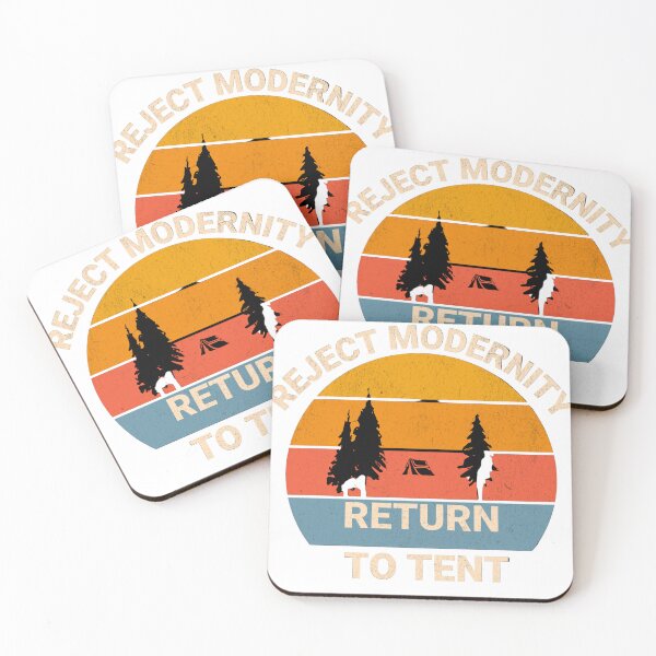 Item preview, Reject modernity return to tent  designed and sold by VHGtees.