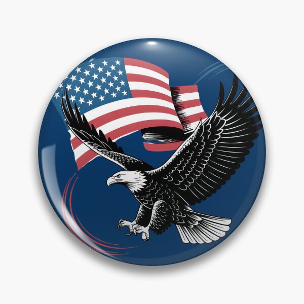 Artikelvorschau, Minimalistischer Weißkopfseeadler – Patriotischer Line Art Print entworfen und verkauft von FOBISPLACE.