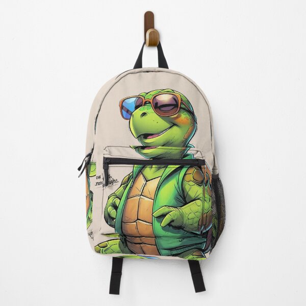 Item preview, Slow But Funny – Turtle Comedian Glow designed and sold by BukJus.