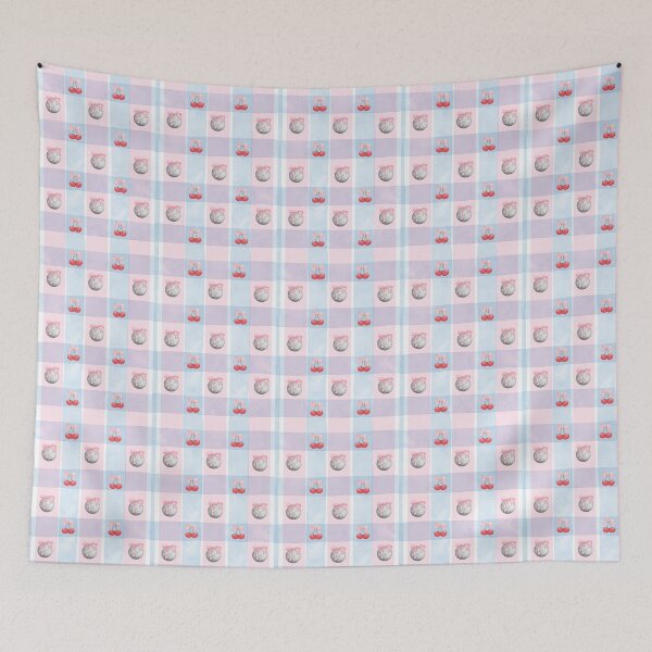 Item preview, Discoball, Cherries and bows designed and sold by Jaspersdigitalart.