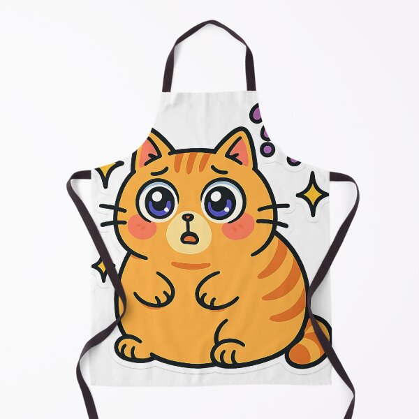 Item preview, Confused Anime Cat designed and sold by Anime and 90s Style.