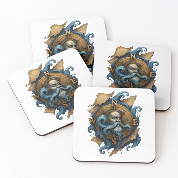 Item preview, Wind Over Vintage Topographic Maps designed and sold by WolfPixelRo.