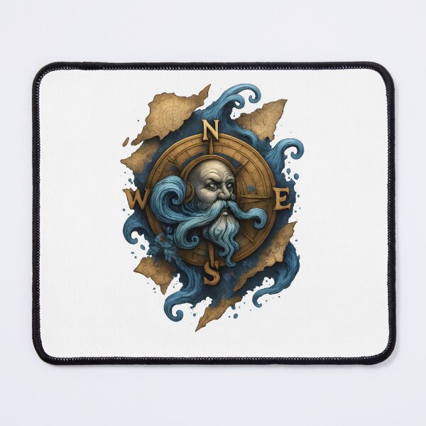 Item preview, Wind Over Vintage Topographic Maps designed and sold by WolfPixelRo.