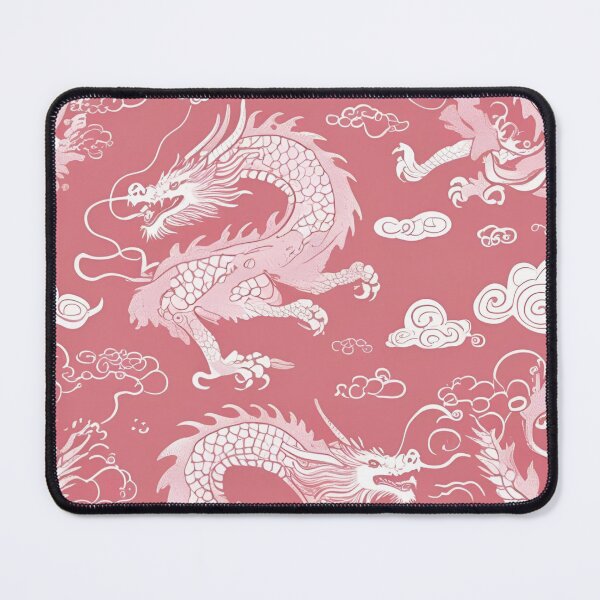 Item preview, Eastern Pink Dragon Pattern designed and sold by PatronesKawai.
