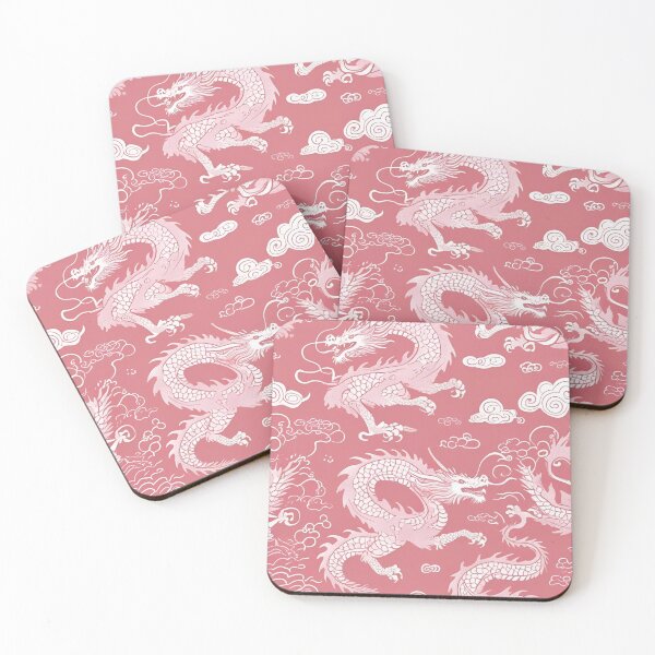 Item preview, Eastern Pink Dragon Pattern designed and sold by PatronesKawai.
