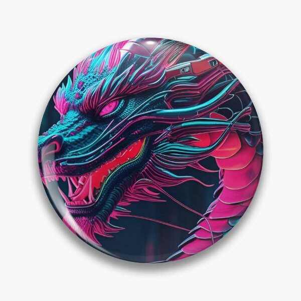 Item preview, Cyber Punk Dragon Pattern designed and sold by PatronesKawai.