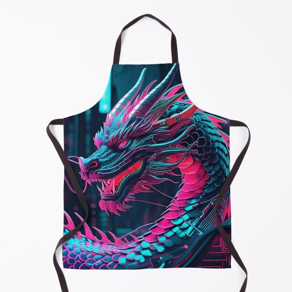 Item preview, Cyber Punk Dragon Pattern designed and sold by PatronesKawai.