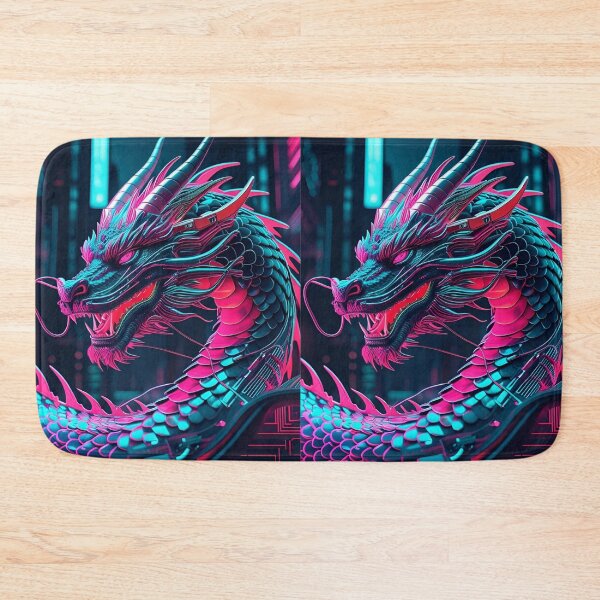 Item preview, Cyber Punk Dragon Pattern designed and sold by PatronesKawai.