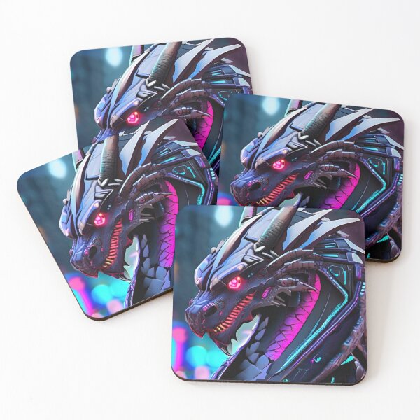 Item preview, Cyber Punk Dragon Pattern designed and sold by PatronesKawai.