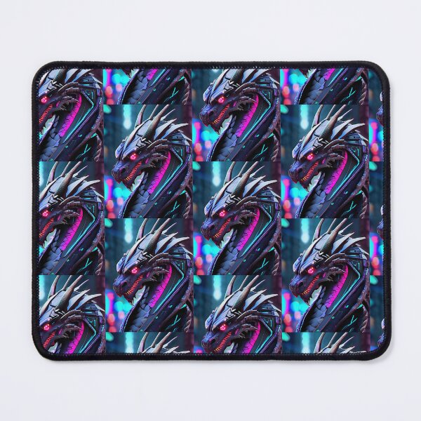 Item preview, Cyber Punk Dragon Pattern designed and sold by PatronesKawai.