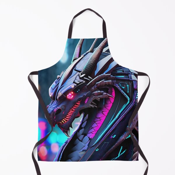 Item preview, Cyber Punk Dragon Pattern designed and sold by PatronesKawai.