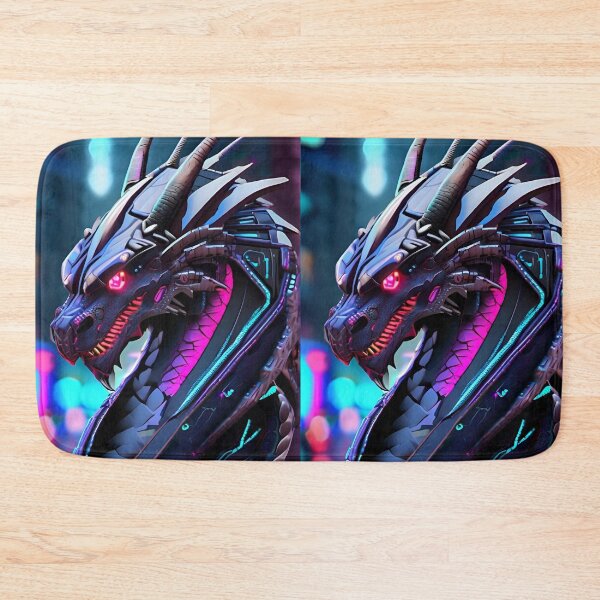 Item preview, Cyber Punk Dragon Pattern designed and sold by PatronesKawai.