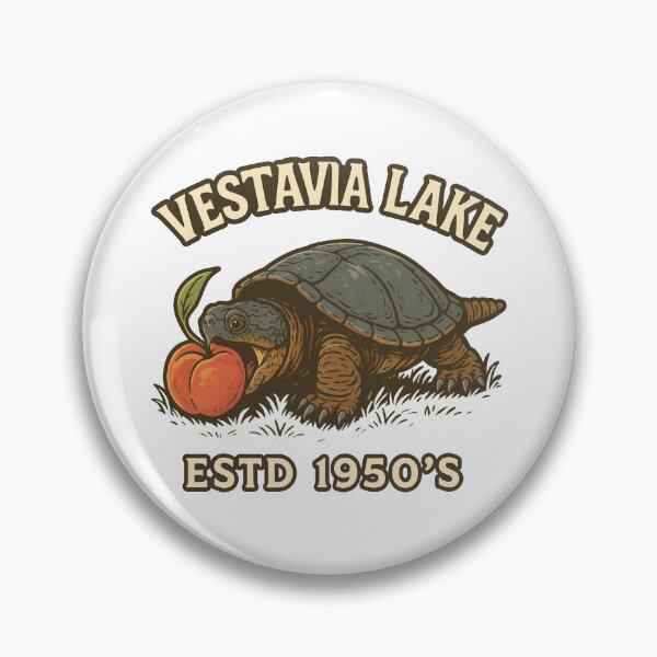 Item preview, Lago Vestavia pequeña tortuga mordedora rambo melocotón designed and sold by Michael Garber.
