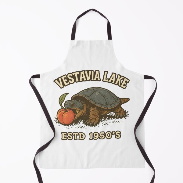 Item preview, Vestavia lake tiny rambo snapping turtle peach designed and sold by Michael Garber.