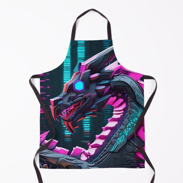 Item preview, Cyber Punk Dragon Pattern designed and sold by PatronesKawai.