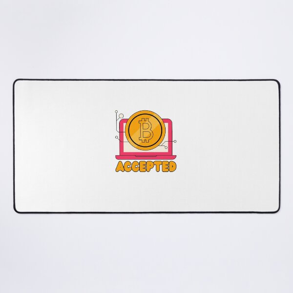 Item preview, bitcoin accepted minimal design designed and sold by FranksDesignHub.
