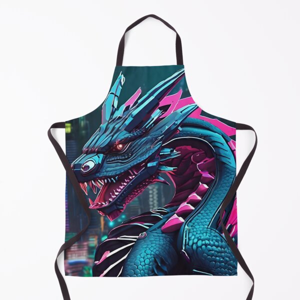 Item preview, Cyber Punk Dragon Pattern designed and sold by PatronesKawai.