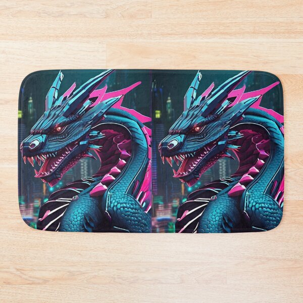 Item preview, Cyber Punk Dragon Pattern designed and sold by PatronesKawai.