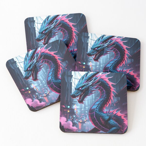 Item preview, Cyber Punk Dragon Pattern designed and sold by PatronesKawai.