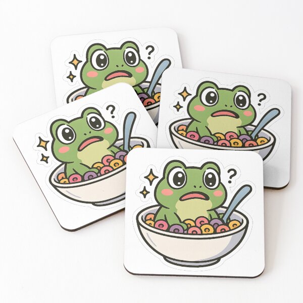 Item preview, Cereal Bowl Frog Meme designed and sold by Anime and 90s Style.
