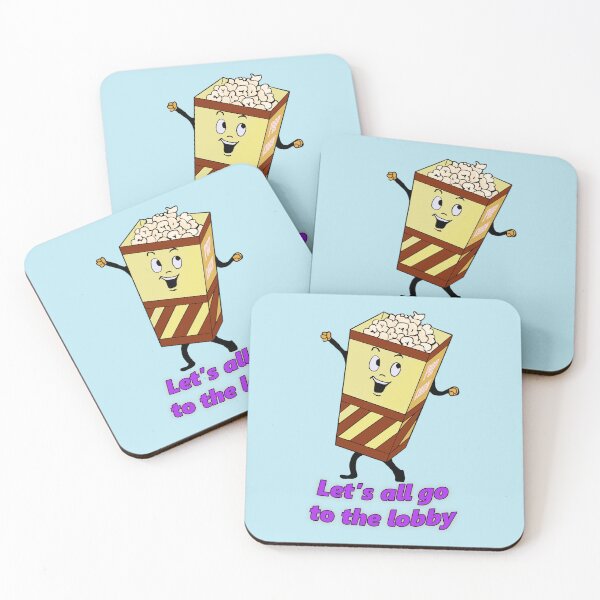 Item preview, Let's all go to the lobby (popcorn) designed and sold by CTBinDC.