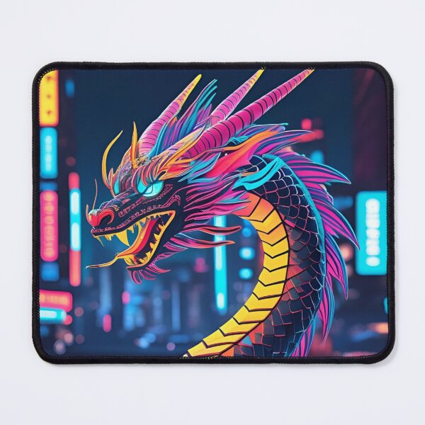 Item preview, Cyber Punk Dragon Pattern designed and sold by PatronesKawai.