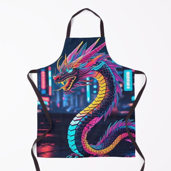 Item preview, Cyber Punk Dragon Pattern designed and sold by PatronesKawai.