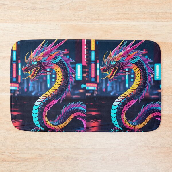 Item preview, Cyber Punk Dragon Pattern designed and sold by PatronesKawai.