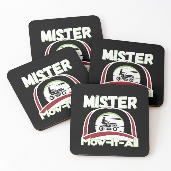Item preview, Mister Mow-It-All Funny Lawnmower Man designed and sold by SunandShade.