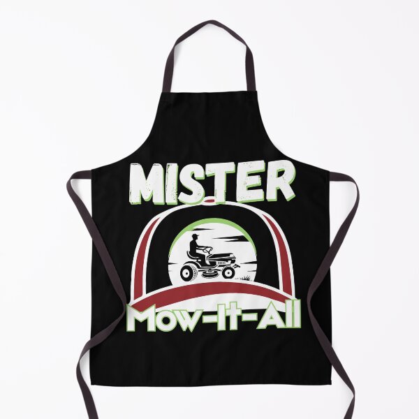 Item preview, Mister Mow-It-All Funny Lawnmower Man designed and sold by SunandShade.