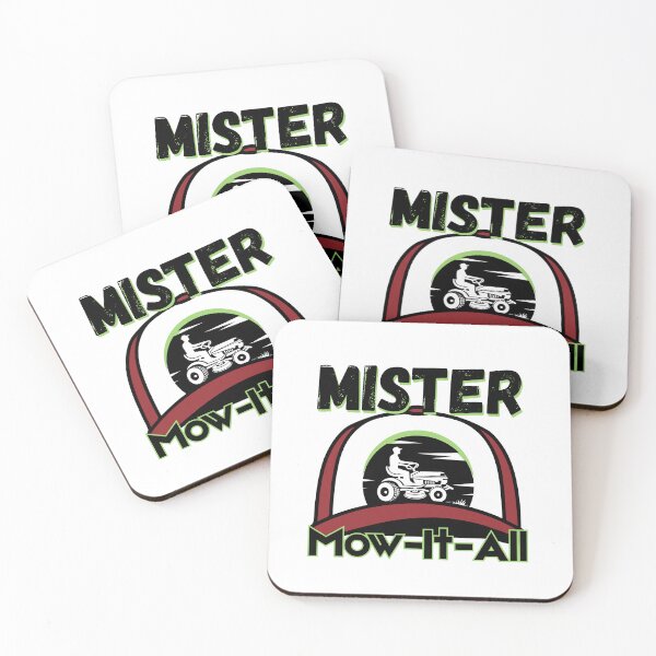 Item preview, Mister Mow-It-All Funny Lawnmower Man designed and sold by SunandShade.