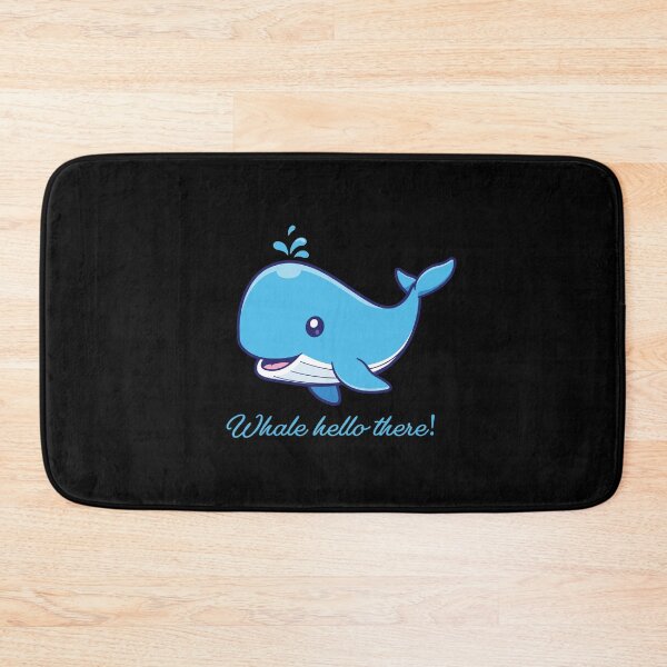 Item preview, Cute Whale Hello There T Shirt and Stickers for Pun Wordplay Lovers designed and sold by Apotheosis by Irie Meraki.