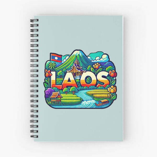 Item preview, Laos designed and sold by Myra365Art.