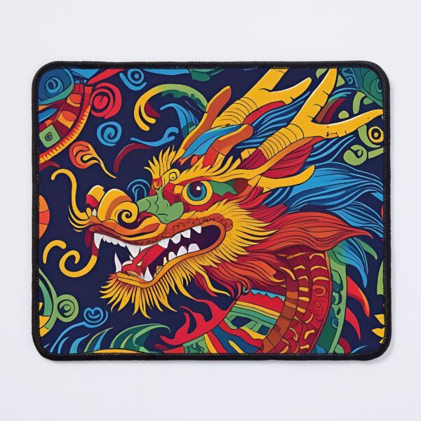 Item preview, Dragon Pattern (Aztec version) designed and sold by PatronesKawai.