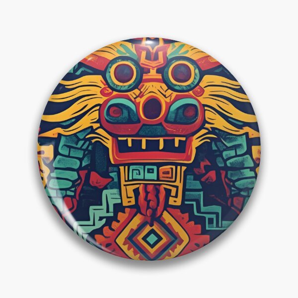 Item preview, Dragon Pattern (Aztec version) designed and sold by PatronesKawai.