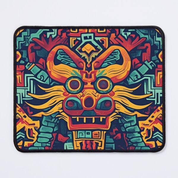 Item preview, Dragon Pattern (Aztec version) designed and sold by PatronesKawai.