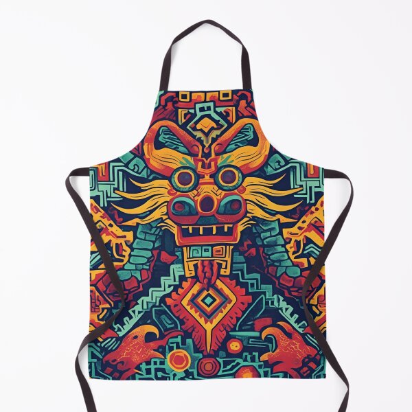 Item preview, Dragon Pattern (Aztec version) designed and sold by PatronesKawai.