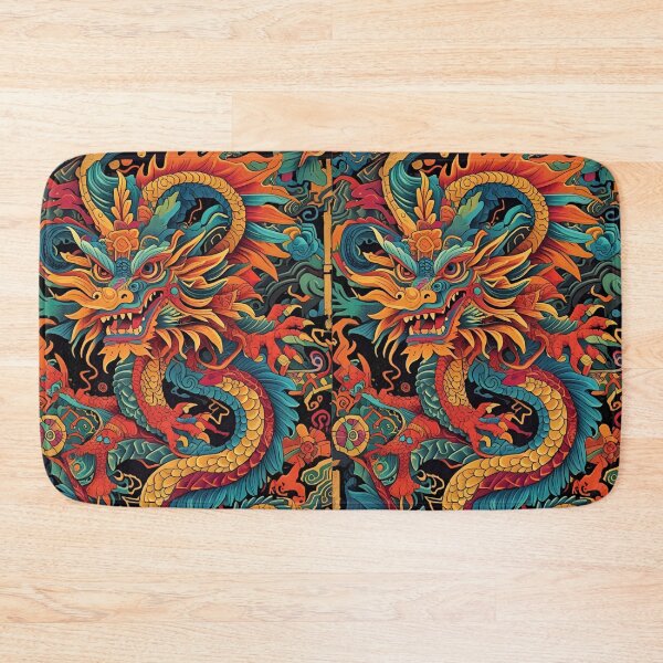 Item preview, Dragon Pattern (Aztec version) designed and sold by PatronesKawai.