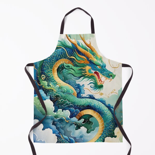 Item preview, Watercolor Sky Dragon Pattern designed and sold by PatronesKawai.