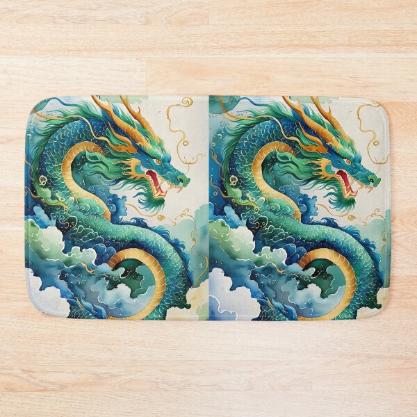 Item preview, Watercolor Sky Dragon Pattern designed and sold by PatronesKawai.
