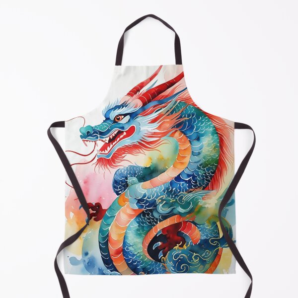 Item preview, Watercolor Sky Dragon Pattern designed and sold by PatronesKawai.