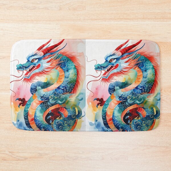 Item preview, Watercolor Sky Dragon Pattern designed and sold by PatronesKawai.