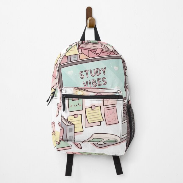 Item preview, Study Vibes Only" Cozy Desk Aesthetic - Pastel Productivity & Kawaii Charm designed and sold by RehanInkDesigns.